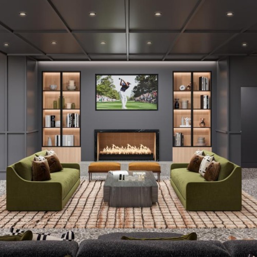 lounge area with seating